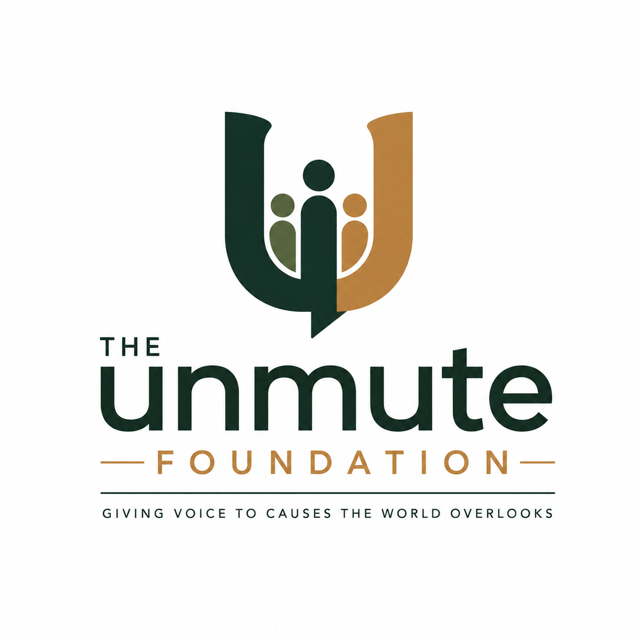The Unmute Foundation logo